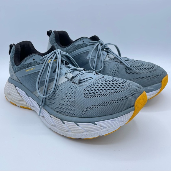 HOKA Gaviota 2 Size 12 Wide Blue - Picture 3 of 16